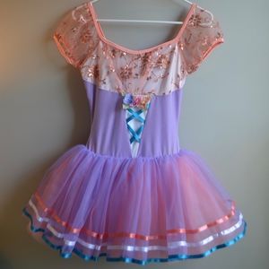Purple and Pink Ballet Costume